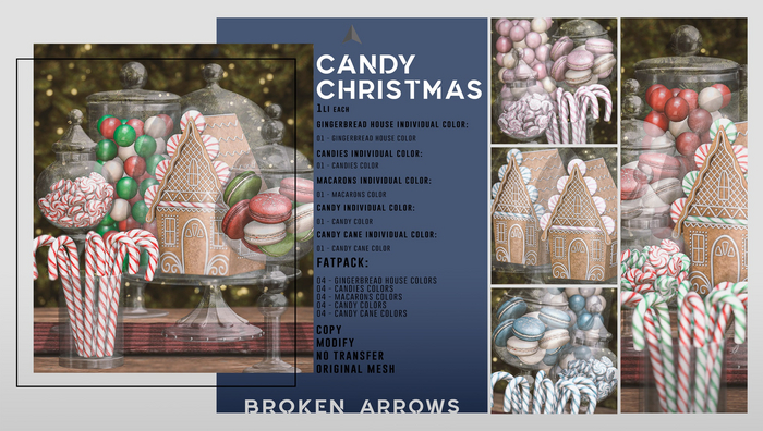 BROKEN ARROWS - Candy Christmas - FATPACK 