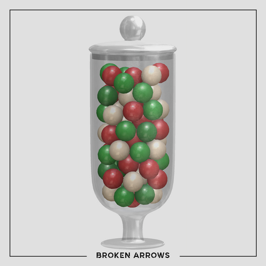 BROKEN ARROWS - Candy Christmas - Candies - Red & Green 