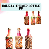 "MB" holiday themed bottle FP