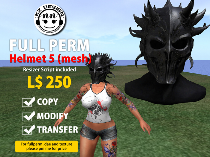 (Boxed) Fullperm KZ Helmet 5