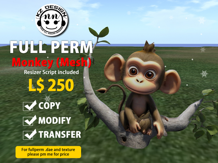 (Boxed) Fullperm KZ Monkey