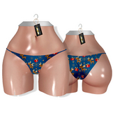 Blue Reindeers Seamline Panty Erika