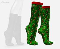 Christmas Green Socks Maitreya