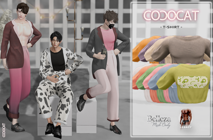 .cococat. T-shirt Fatpack