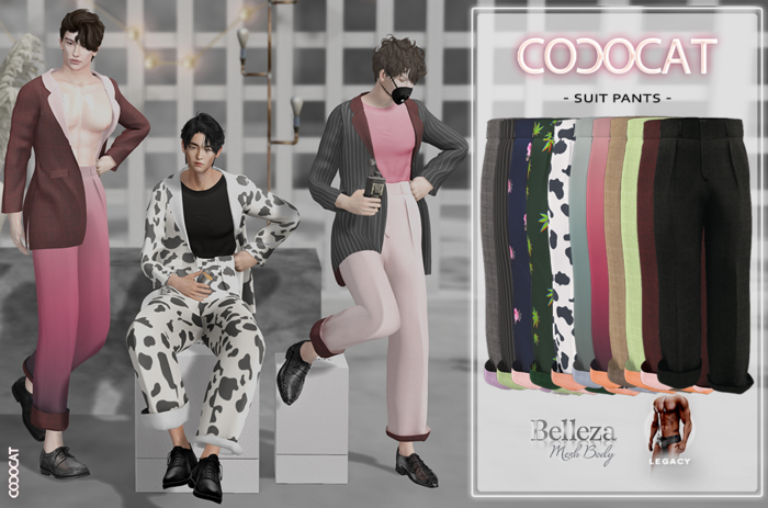 .cococat. Suit Pants Fatpack
