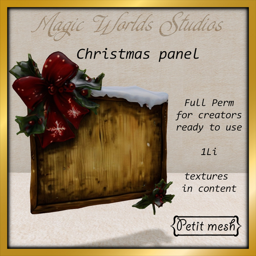 MW christmas panel