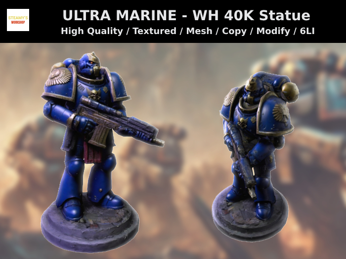 Ultra Marine - WH 40K Statue