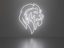 Lion 1 neon sign Full Permission