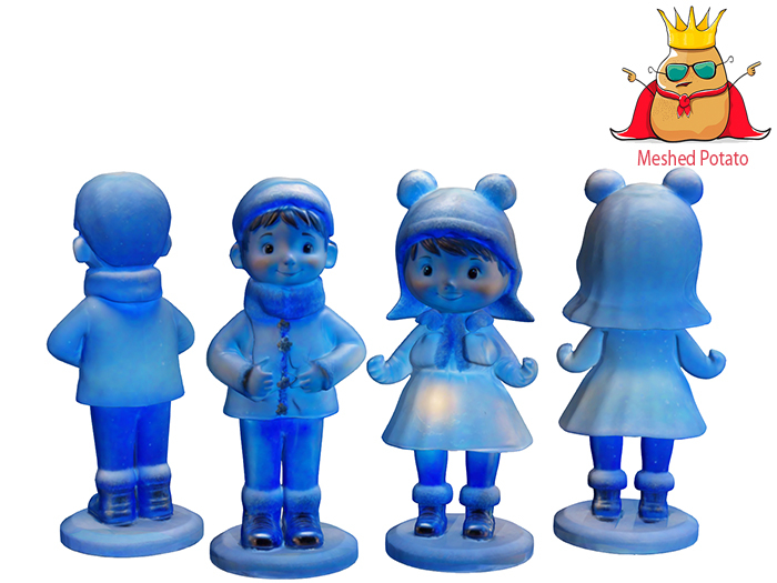 Meshed Potato - Ice Girl & Boy  Full Perm