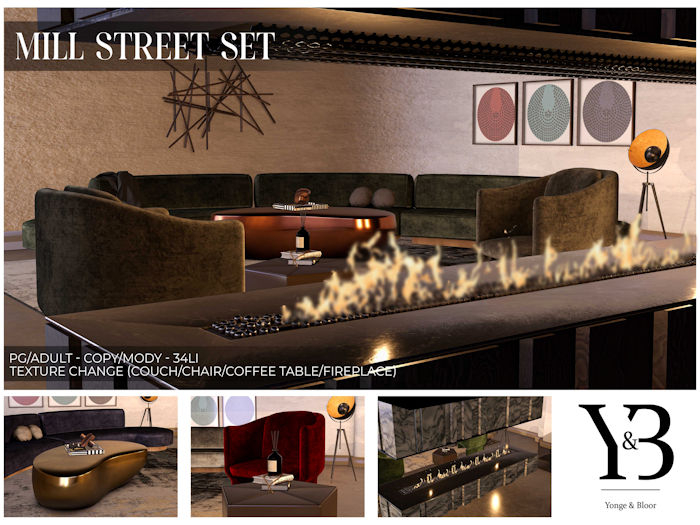 Y&B Mill Street Rug PBR