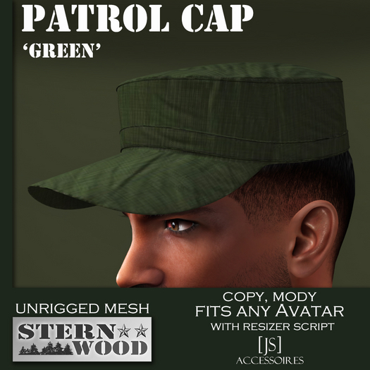 {JS} Patrol Cap - Green