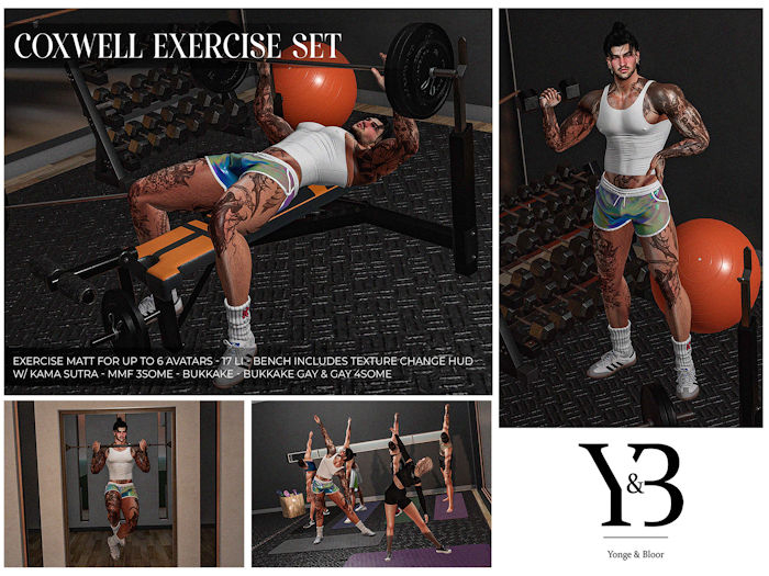 Y&B Coxwell Exercise Set Fatpack PG PBR