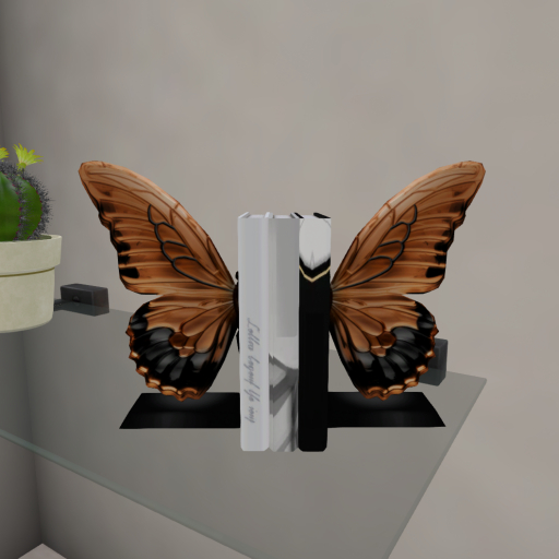 Butterfly book ends