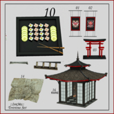 10 ::InkMe:: Toyotomi Set