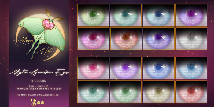 MoonMoth - Mystic Guardian Eyes -  BOM