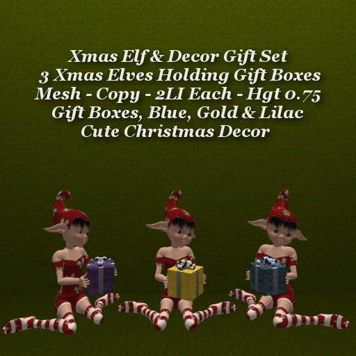 Xmas Elf & Decor Gift Set1