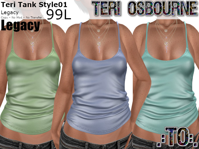 .:TO:. Teri Tank Style01 Light Azure 3-Pack LEGACY v2.1
