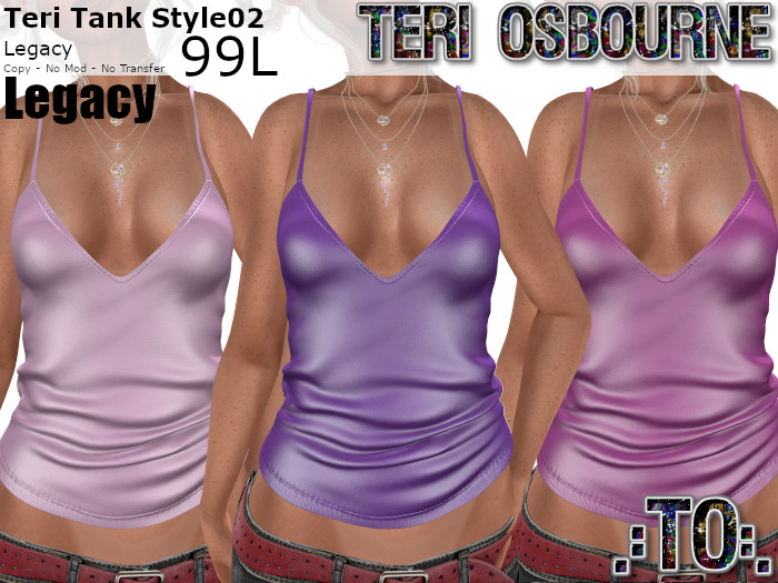 .:TO:. Teri Tank Style02 Amethyst 3-Pack LEGACY v2.1