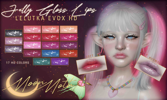 MoonMoth - Jelly Gloss Lips  // EVOX //