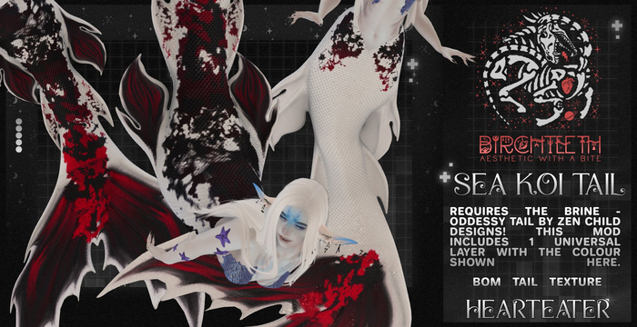 [.birchteeth.] sea koi tail - hearteater
