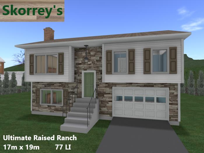 The Ultimate Raised Ranch Quality Mesh House! 77 LI with FREE Kitchen!