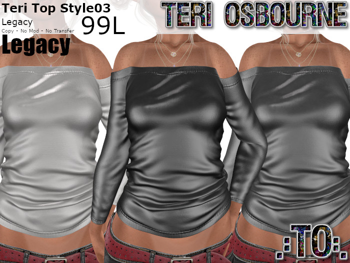 .:TO:. Teri Top Style03 Greyscale 3-Pack LEGACY v2.1