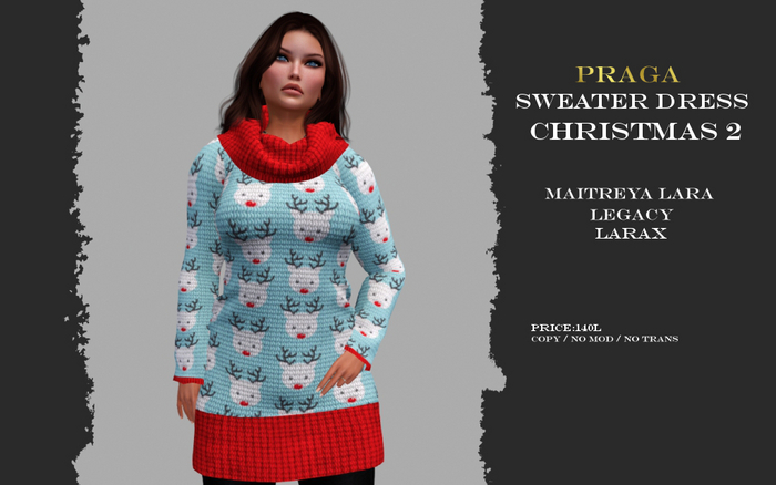 Praga Sweater Dress - Christmas 2