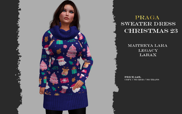 Praga Sweater Dress - Christmas 23