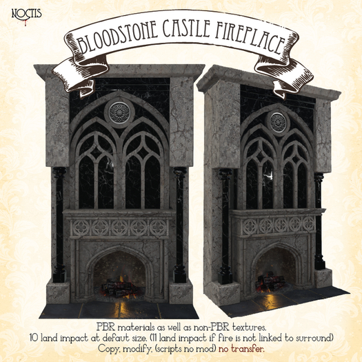 [noctis] Bloodstone Castle FIreplaceADD ME to unpack