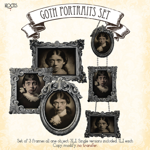 [noctis] Victorian Portraits, ADD ME to unpack