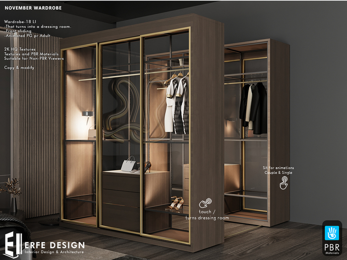 November Wardrobe  PG  PBR & NonPBR [Erfe Design] *