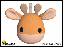 Meshuga Kids - Giraffe Hanging Plush Toy FULL PERM MESH