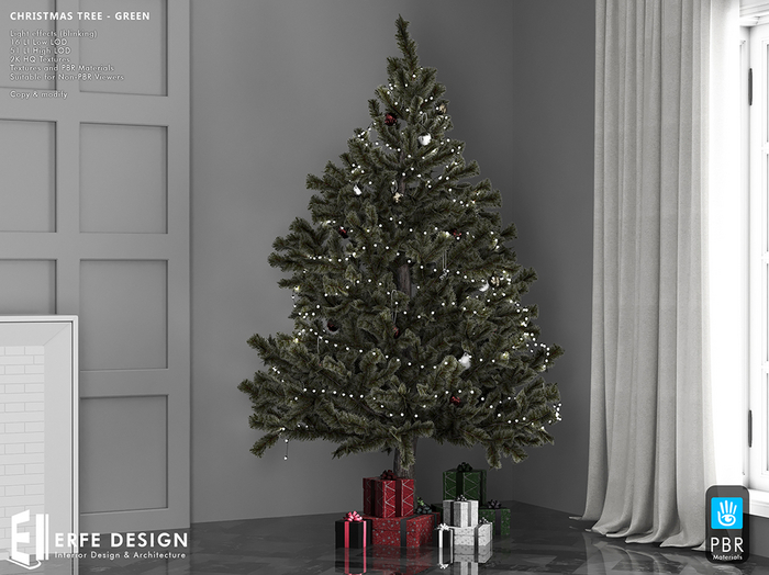 Christmas tree Green 16 LI PBR [Erfe Design] *
