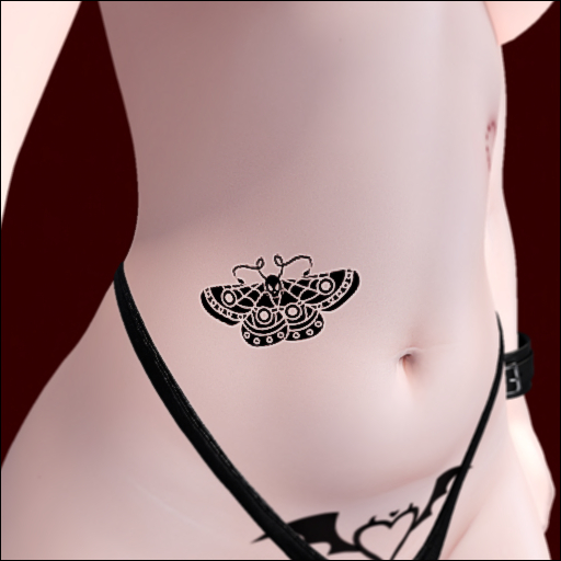 Skull Butterfly Tattoo (BOM)