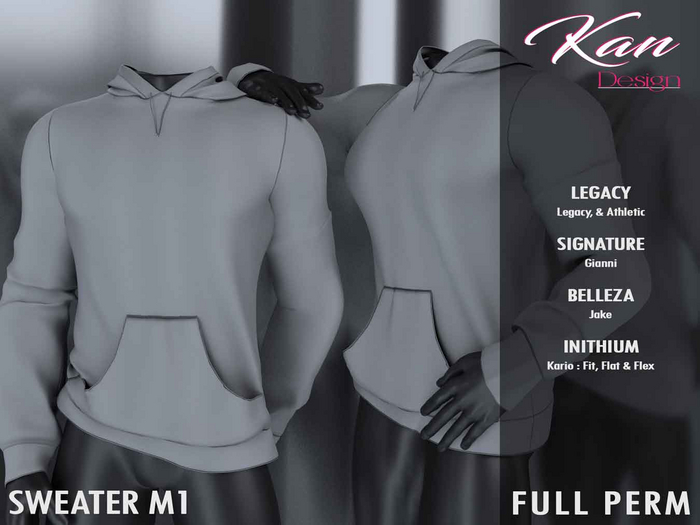 KANDESIGN - SWEATER M1 - FULL PERM