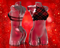 Christmas Tartan Lelalu Top Reborn