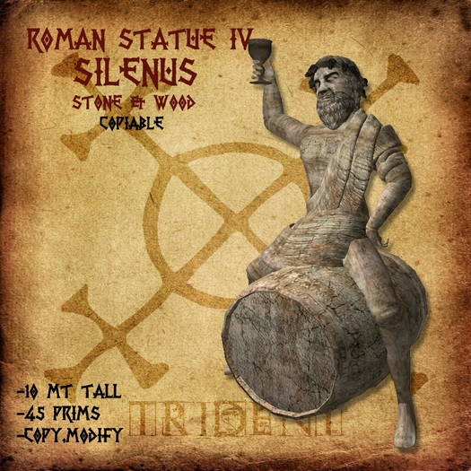 Roman Statue IV "Silenus"