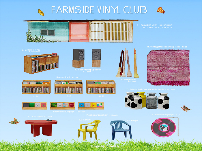 1. PLAAKA FARMSIDE VINYL HOUSE RARE