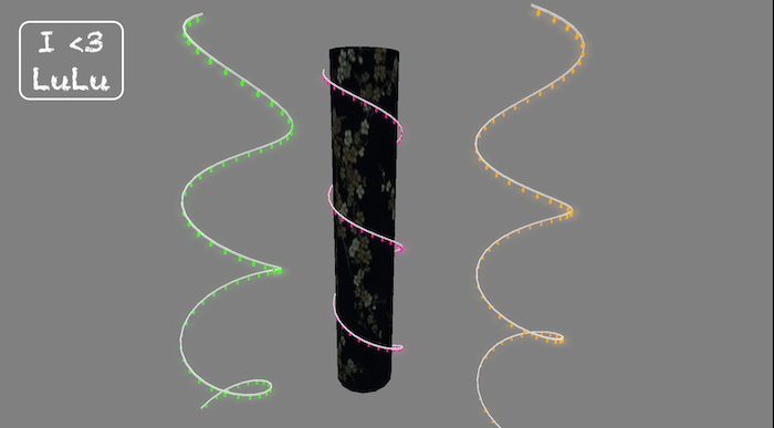 Full Perm  Spiral lights