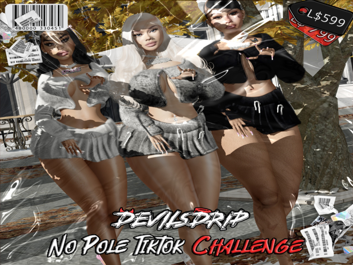 [Devils Drip] No Pole Tiktok Challenge