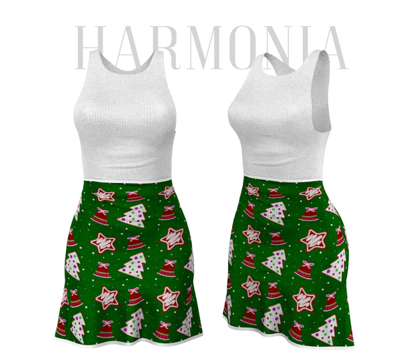 Green Christmas Wool Mikaela Reborn