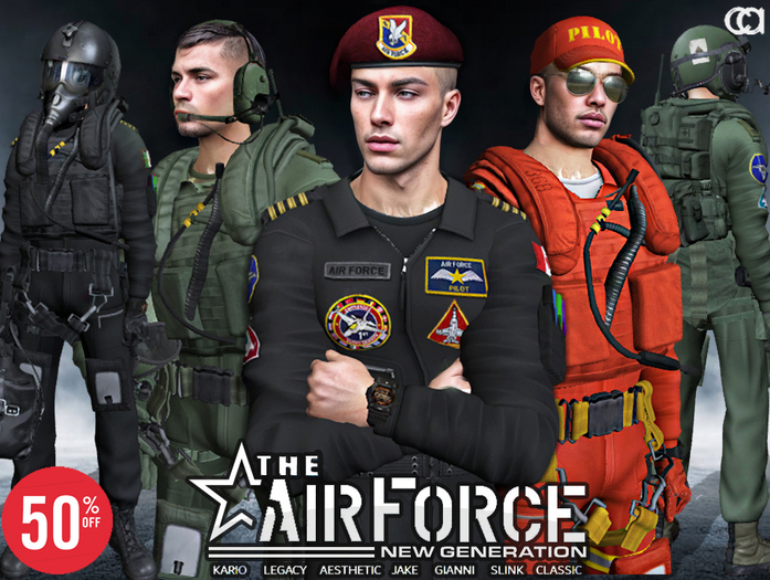 [CA] THE  AIR FORCE GENTS COMPLETE COLLECTION