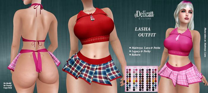 Delicatt Couture - LASHA OUTFIT - 2024#DEC.#07