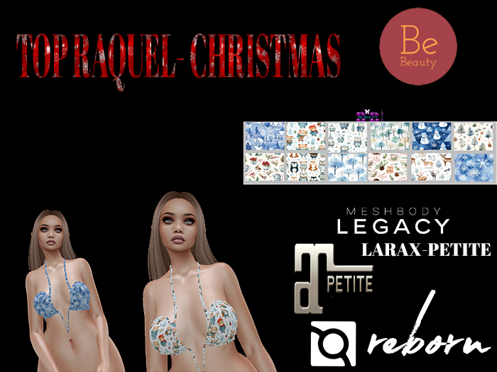 Be Beauty-Top Raquel Christmas-LX-Petit, Legacy,Reborn,M.Petite
