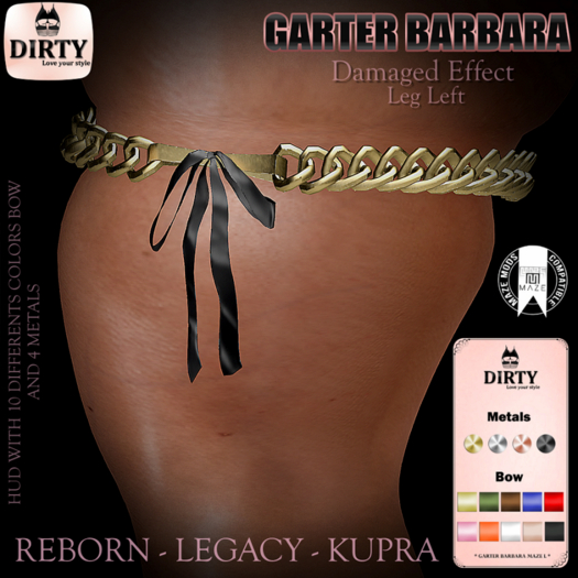 DIRTY - GARTER BARBARA MAZE