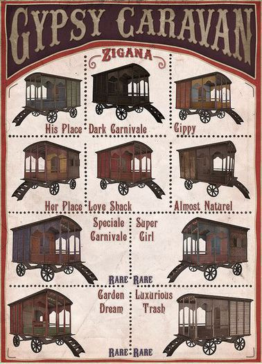 Zigana . Gypsy Caravan . speciale carnivale RARE