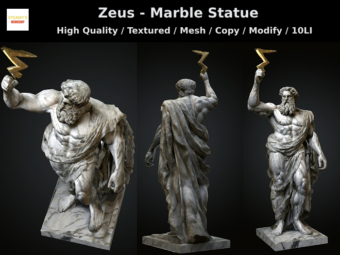 Zeus - Marble Statue