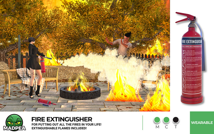 MadPea Fire Extinguisher