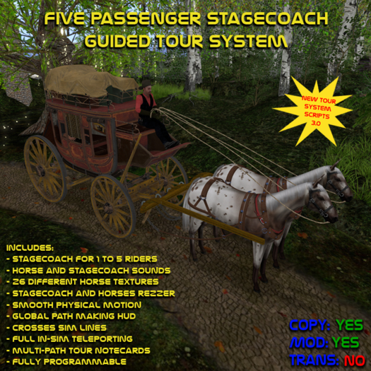 Stagecoach Guided Tour
