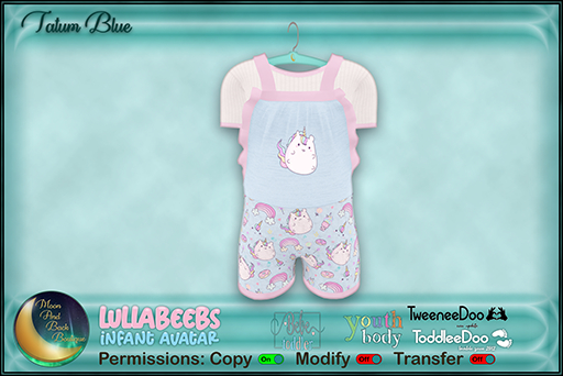 !:*:. M&B .:*:.! Tatum Blue Tweens 